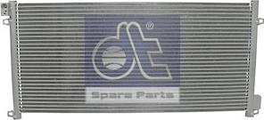 DT Spare Parts 7.74027 - Condenser, air conditioning car-mod.net