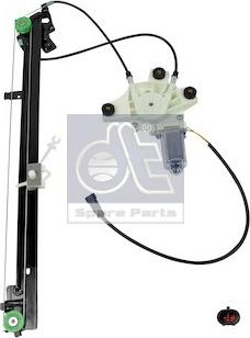 DT Spare Parts 7.70058 - Window Regulator car-mod.net
