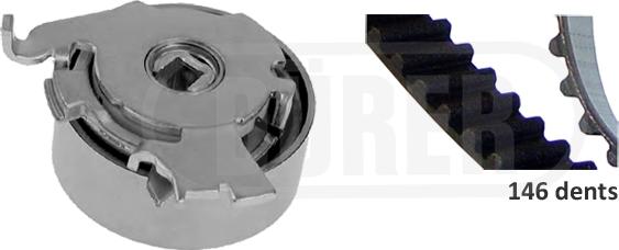 DÜRER 151176 - Timing Belt Set car-mod.net