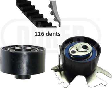 DÜRER DK121026 - Timing Belt Set car-mod.net