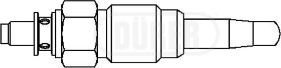 DÜRER DG80590 - Glow Plug car-mod.net