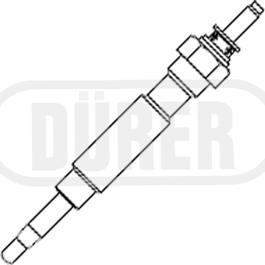 DÜRER DG250550 - Glow Plug car-mod.net