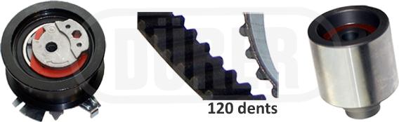 DÜRER DK181144 - Timing Belt Set car-mod.net
