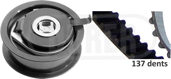 DÜRER DK181165 - Timing Belt Set car-mod.net