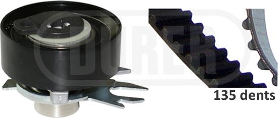 DÜRER DK181163 - Timing Belt Set car-mod.net