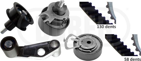 DÜRER DK181126 - Timing Belt Set car-mod.net