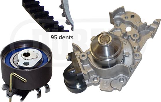 DÜRER PA161116 - Water Pump & Timing Belt Set car-mod.net