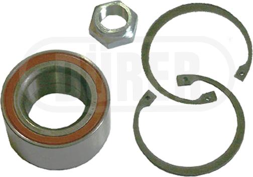DÜRER R80575K - Bearing Kit, wheel hub car-mod.net