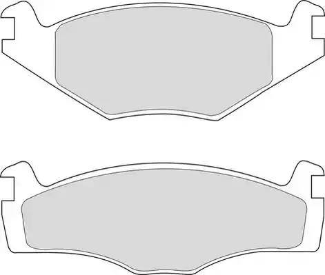 Duron DBP390419 - Brake Pad Set, disc brake car-mod.net