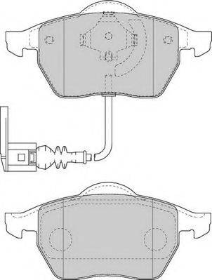 Duron DBP391463 - Brake Pad Set, disc brake car-mod.net