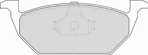 Duron DBP391094 - Brake Pad Set, disc brake car-mod.net