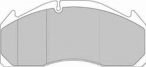 Duron DCV1388B - Brake Pad Set, disc brake car-mod.net
