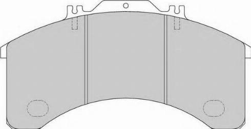 Duron DCV773 - Brake Pad Set, disc brake car-mod.net