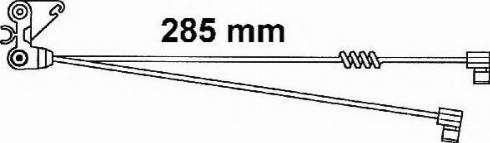 Duron FAI125 - Warning Contact, brake pad wear car-mod.net
