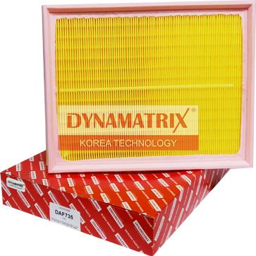 Dynamatrix DAF735 - Engine Air Filter car-mod.net