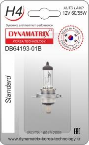Dynamatrix DB64193-01B - Bulb, headlight car-mod.net