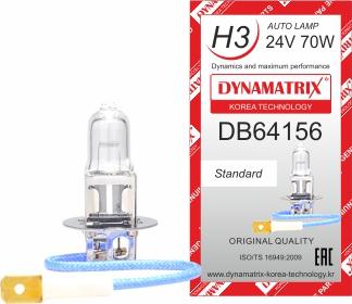 Dynamatrix DB64156 - Bulb, headlight car-mod.net