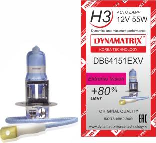 Dynamatrix DB64151EXV - Bulb, headlight car-mod.net
