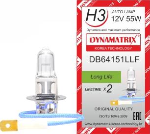 Dynamatrix DB64151LLF - Bulb, headlight car-mod.net