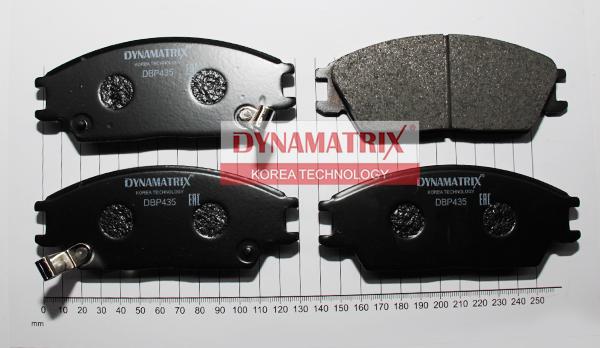 Dynamatrix DBP435 - Brake Pad Set, disc brake car-mod.net