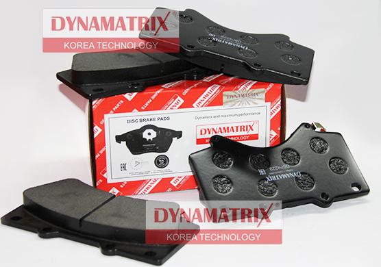 Dynamatrix DBP4229 - Brake Pad Set, disc brake car-mod.net