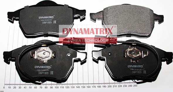 Dynamatrix DBP1323 - Brake Pad Set, disc brake car-mod.net
