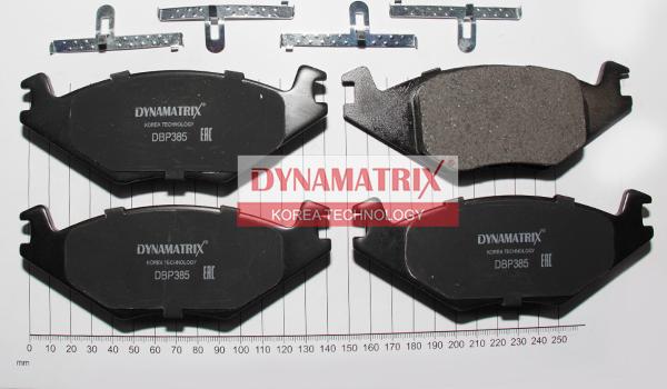 Dynamatrix DBP385 - Brake Pad Set, disc brake car-mod.net