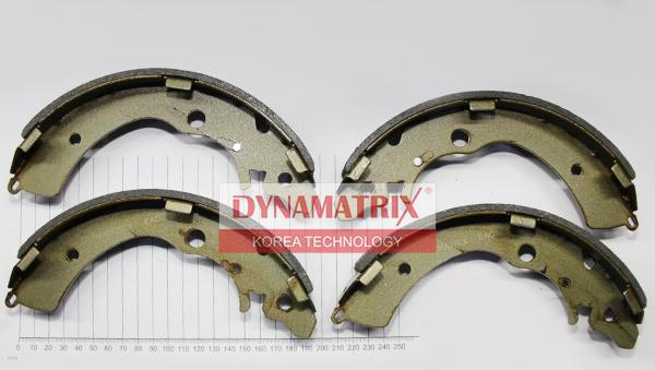 Dynamatrix DBS318 - Drum Brake Shoe Set car-mod.net