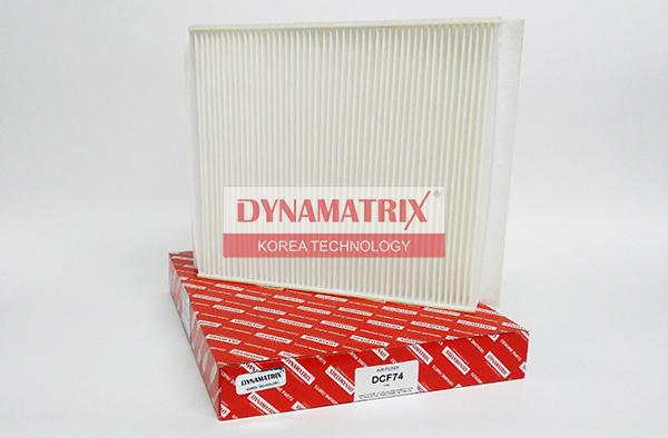 Dynamatrix DCF74 - Filter, interior air car-mod.net