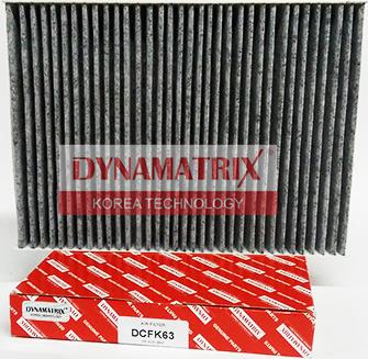 Dynamatrix DCFK63 - Filter, interior air car-mod.net
