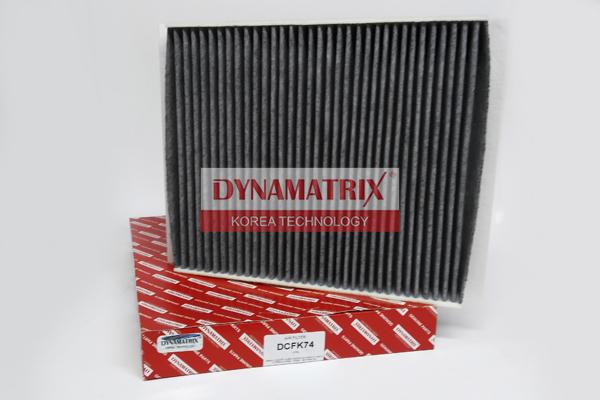 Dynamatrix DCFK74 - Filter, interior air car-mod.net