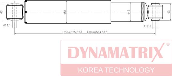 Dynamatrix DSA441081 - Shock Absorber car-mod.net