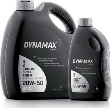 Dynamax SL PLUS 20W-50 - Engine Oil car-mod.net