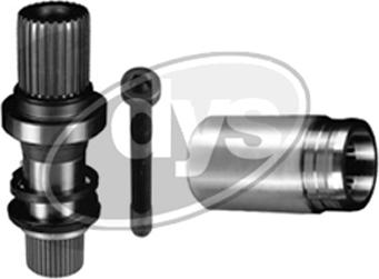 DYS 77-VW-5036S - Stub Axle, differential car-mod.net