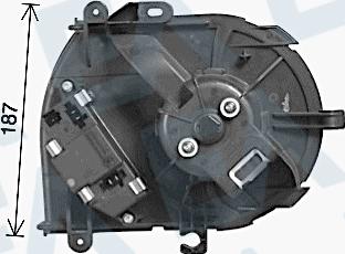 EACLIMA 42A55025 - Electric Motor, interior blower car-mod.net