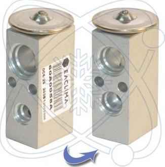 EACLIMA 60A0058A - Expansion Valve, air conditioning car-mod.net