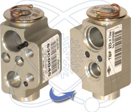 EACLIMA 60C0045 - Expansion Valve, air conditioning car-mod.net