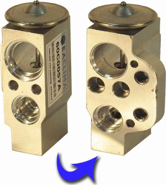 EACLIMA 60C0057A - Expansion Valve, air conditioning car-mod.net