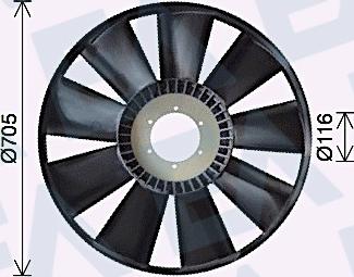 EACLIMA 35C47A02 - Fan Wheel, engine cooling car-mod.net