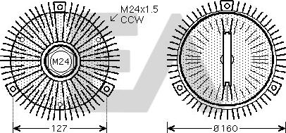 EACLIMA 35C07D06 - Fan Wheel, engine cooling car-mod.net