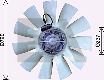 EACLIMA 35C16C01 - Fan Wheel, engine cooling car-mod.net