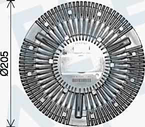 EACLIMA 35C16D21 - Fan Wheel, engine cooling car-mod.net