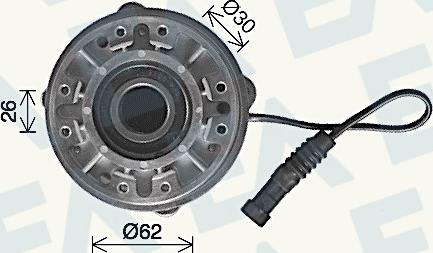 EACLIMA 35C30D17 - Fan Wheel, engine cooling car-mod.net