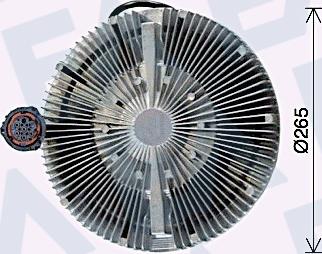 EACLIMA 35C76D11 - Fan Wheel, engine cooling car-mod.net