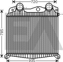 EACLIMA 36A47002 - Intercooler, charger car-mod.net