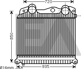 EACLIMA 36A47021 - Intercooler, charger car-mod.net