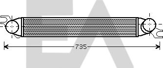 EACLIMA 36A07027 - Intercooler, charger car-mod.net