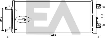 EACLIMA 30C16006 - Condenser, air conditioning car-mod.net