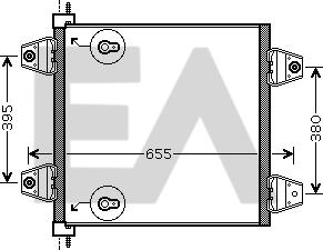 EACLIMA 30C16003 - Condenser, air conditioning car-mod.net
