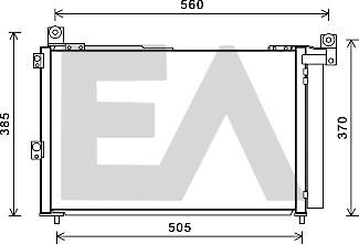 EACLIMA 30C22051 - Condenser, air conditioning car-mod.net